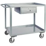 Steel Stock & Utility Carts with Drawers