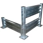 Vestil Galvanized Structural Steel Guard Rail Systems