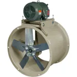Tube Axial Belt Drive Duct Fans For Dry Environments