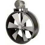 Explosion Proof Tube Axial Belt Drive Duct Fans For Dry Environments