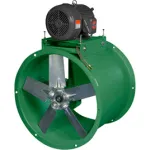 Tube Axial Belt Drive Duct Fans For Wet Environments