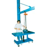 Tie-Rod Wall Mount Jib Cranes for High Ceilings
