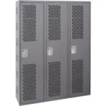Hallowell® Single-Point Ventilated Lockers