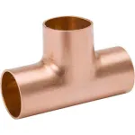Wrot Copper Tee Fittings