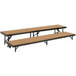 National Public Seating® - Straight Choral Risers And Guard Rails