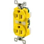 Industrial Grade Single and Duplex Receptacles