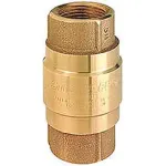 Brass Check Valves With Rubber Poppets