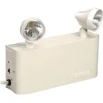 Global Industrial™ 2 Head Round LED Emergency Light w/ Adjustable