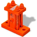 Vibco Pneumatic Flange Mounted Piston Vibrators