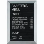 Indoor Open Face Letter Boards