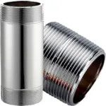 Chrome Plated Brass Nipples