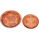 Alegacy® Woven Wood Plates And Trays