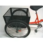 Baskets And Boxes For Industrial Bicycles & Tricycles