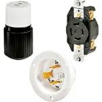 3-Pole 4-Wire 20 & 30 Amp Locking Devices