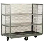 Double Sided Steel Slope Shelf Trucks