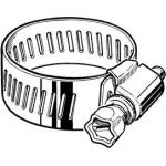 Collared Screw Hose Clamps