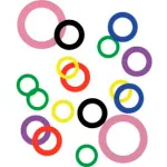 Plastic Color Coded Arbor Shim