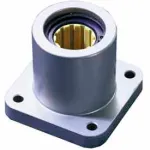 DryLin® R Straight Bearings FJUI-11, Flange Pillow Block, 4 Bolt
