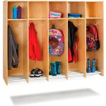 Wall Mount Shelf And Coat Lockers