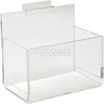 Acrylic Slatwall Shelves, Trays & Bins