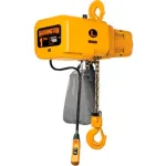 Electric Chain Hoist with Motor Trolley 15 ft Lift