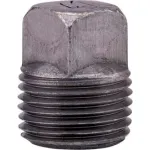 Black Malleable Square Head Plugs
