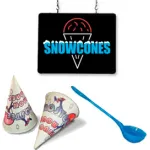 Snow Cone Accessories