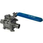 T316 Stainless Steel Two-Way & Three-Way Ball Valves
