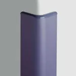 Pawling Surface Mounted Bullnose Corner Guards With 3" Wings & Aluminum Retainers