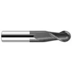 Ball End Mills - Single End, 2-3 Flute