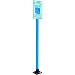 X-Tube Parking Lot Sign System