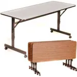 Adjustable Height Training Tables