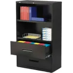 Lateral File Cabinet & Bookcase Combo Units