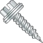 Slotted Indented Hex Washer Self Piercing Screw