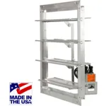 Flanged Heavy Duty Motorized Dampers