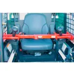 Skidsteer Locks For Drive Controls of Skid Loaders