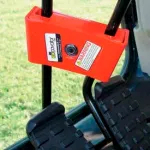 Excavator Locks For Track Drive Controls