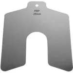 Metric Stainless Steel Slotted Shim