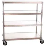 Aluminum Open Sided Shelf Trucks