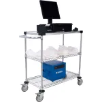 Nexel® Chrome Retail Carts