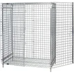 Quantum Chrome Wire Shelving Security Storage Lockers