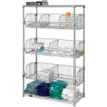 Quantum Modular Wire Stacking Bin Basket Racks