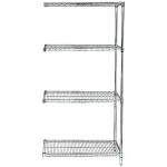 Quantum Chrome Wire Shelving Units
