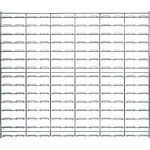 Wire Louvered Wall Panels