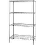 Quantum Chrome Wire Shelving Units