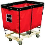Vinyl Elevated Bulk Basket Trucks