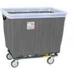 Antimicrobial Vinyl Bulk Basket Trucks with Bumpers