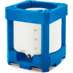 IBC Containers with Plastic Base