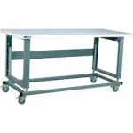 Stackbin Electric Adjustable Height Mobile ESD Workbenches