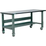 Stackbin C-Channel Adjustable Height Mobile ESD Workbenches
